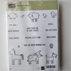 Stampin Up Barnyard Babies